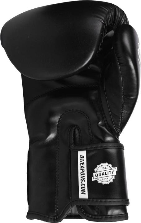 Produktbild 8Weapons Boxhandschuhe - Pure black 16 Oz
