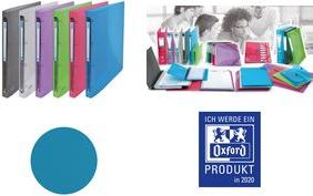 Actual product image Elba Ring binder Hawai, 4 ring-tear mechanism, colorless for DIN A4, for approx. 225 sheets, durable (A4, 40 mm)