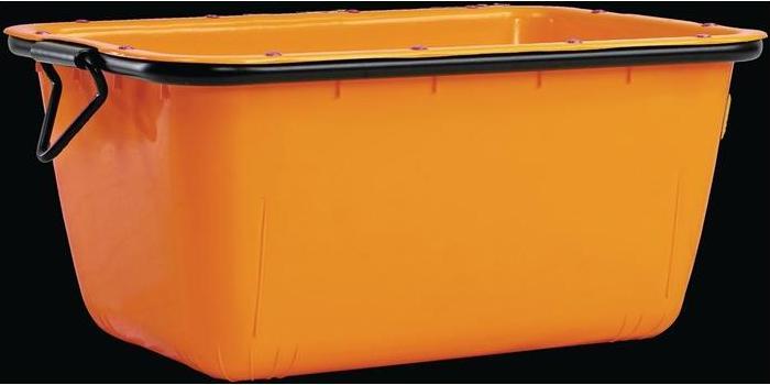 HP Autozubehör Contenitore per malta pronta da 200 l arancione (200 l)