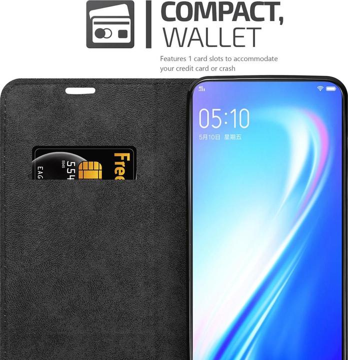 Produktbild Cadorabo Book Invisible Magnet Cover (Vivo S1)