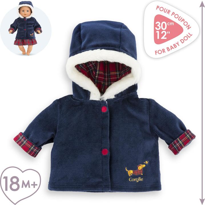 Actual product image Corolle MPP 30cm coat, holidays