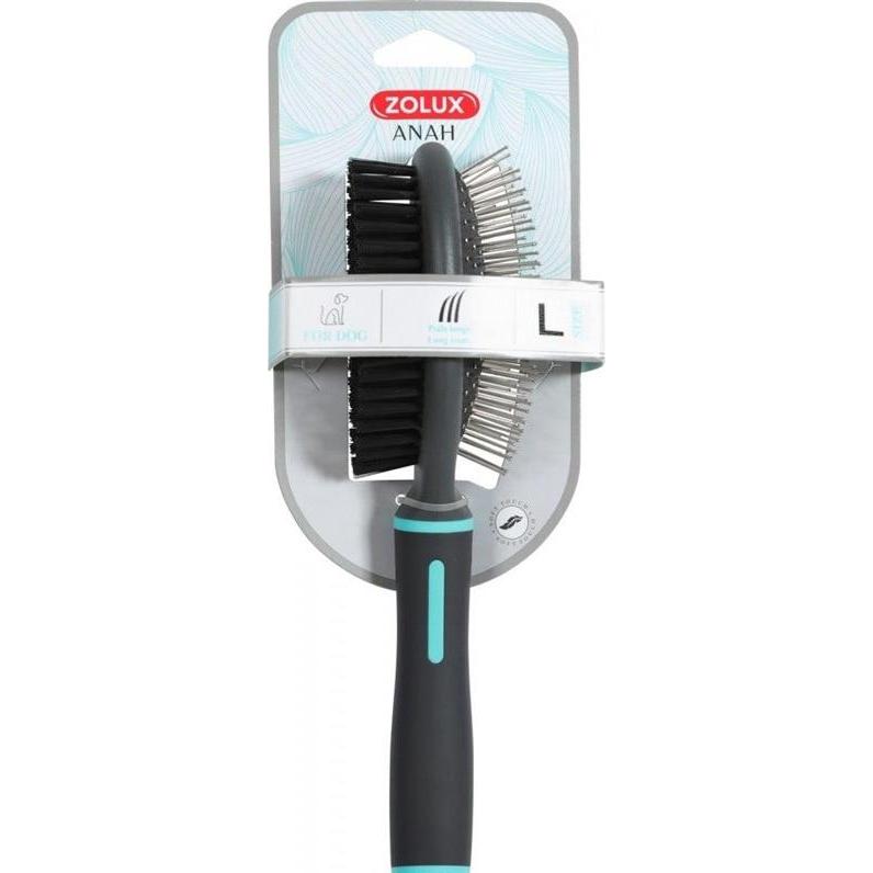 Zolux ANAH Large double-sided brush (Hund, 1000 ml), Tierpflegemittel