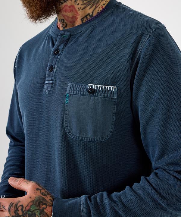 Produktbild Joe Browns Customised Cotton Waffle Long Sleeve Henley (S)