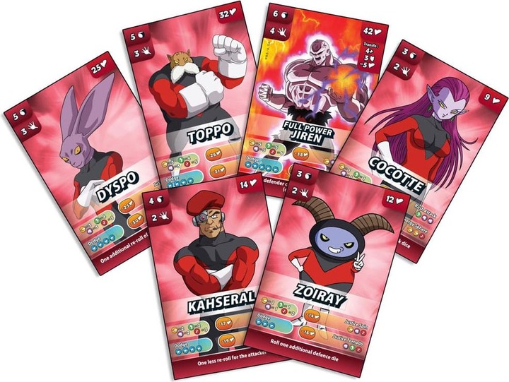 Produktbild Topi games Dragon Ball Super Brettspiel The Survival of the Universe *Englische Version* (Englisch)