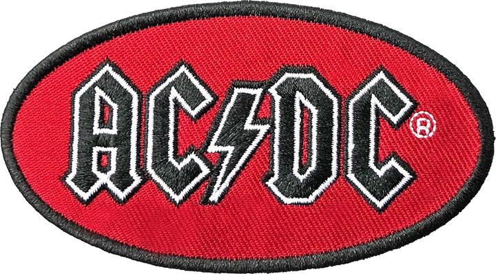 Actual product image AC/DC Oval Logo Keyring