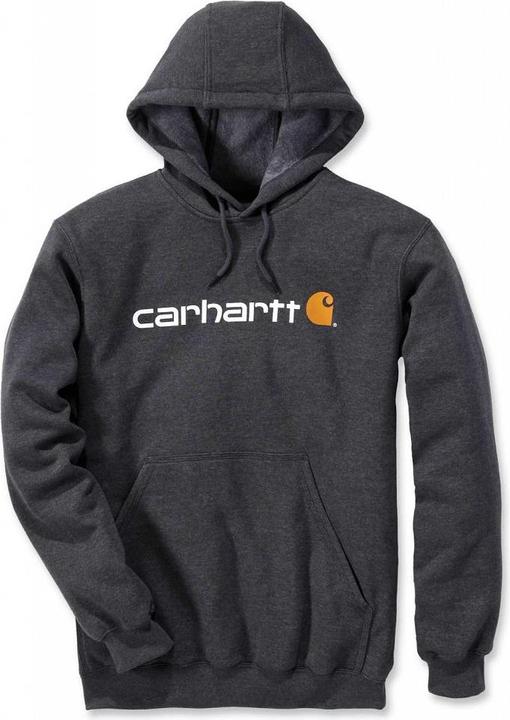 Immagine prodotto Carhartt Felpa taglia XS Signature Logo, carbon heather (XS)