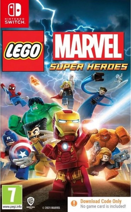 Immagine prodotto WB LEGO Marvel Super Heroes (Codice in scatola) (Switch, Switch Lite, Switch OLED, EN)