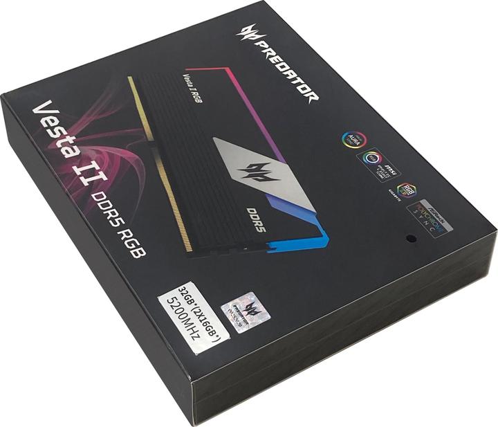 Produktbild Acer VESTA2-64GB-6000-2R8-V1 (2 x 32GB, DDR5-RAM, DIMM)