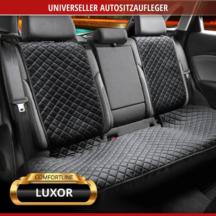Produktbild Walser PKW-Sitzaufleger Comfortline Luxor inkl. Anti-Rutsch-Beschichtung, Auto-Sitzauflage für 1 Rücksitzba