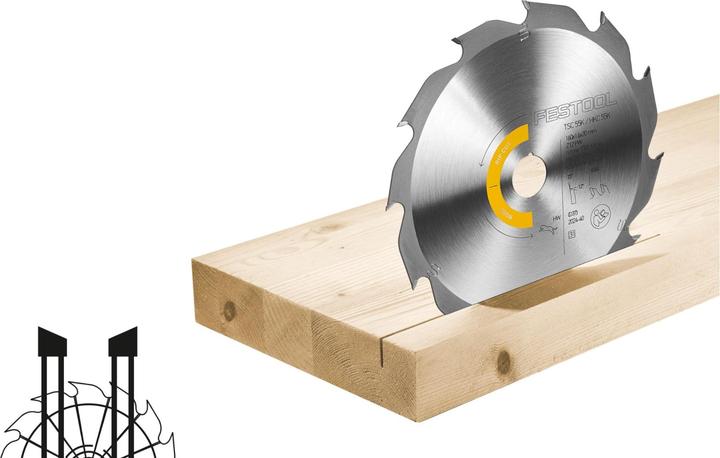 Actual product image Festool Wood Rip Cut HW 160x1,6x20 PW Kreissägeblatt