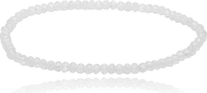 Immagine prodotto Leyda Bracciale con pietra di luna arcobaleno (18 cm, Pietra colorata)