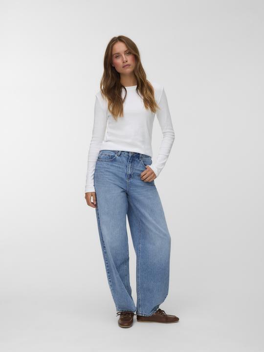 Actual product image Vero Moda VMETNA Hohe Taille Barrel Fit Jeans Straight-Fit (31)