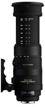 Produktbild Sigma 50-500mm, f/4.5-6.3 DG APO OS HSM, Canon (Canon EF, Vollformat)