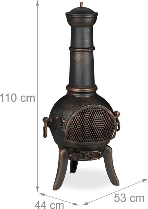 Image du produit Relaxdays Terrassenofen