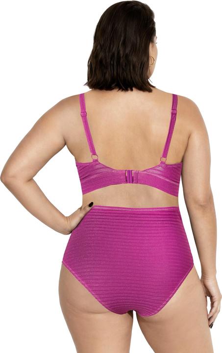 Actual product image Ulla Popken Sparkling Plunge Neck Bikini Set (54, 56)