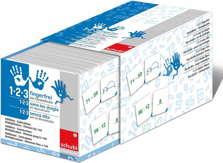 Produktbild 1-2-3 fingerfrei bei Dyskalkulie 5 - Division (Deutsch)