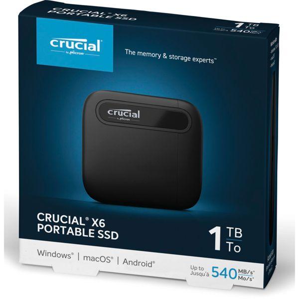 Actual product image Crucial X6 (1000 GB)