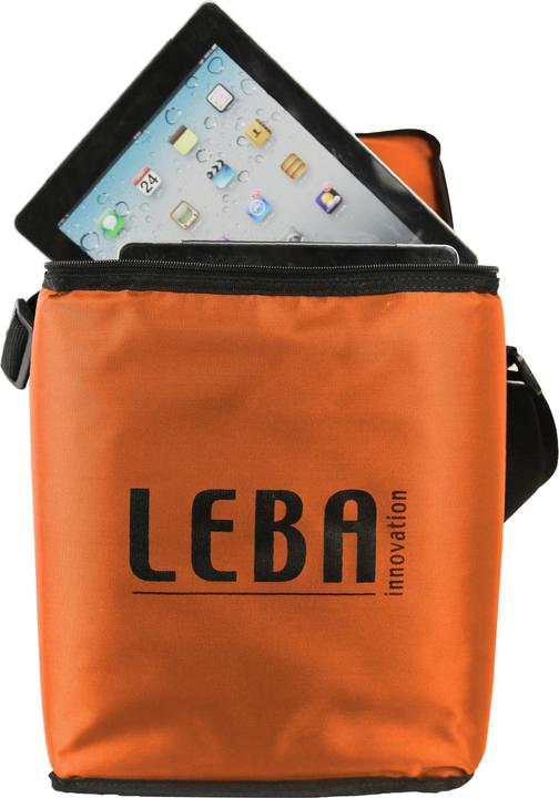 Produktbild Leba Notebag Orange, for 5 tabl/USB