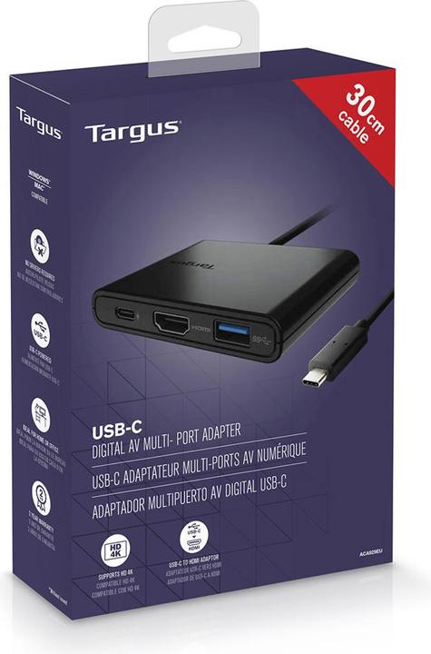 Produktbild Targus USB-C zu (USB-C, 2 Ports)