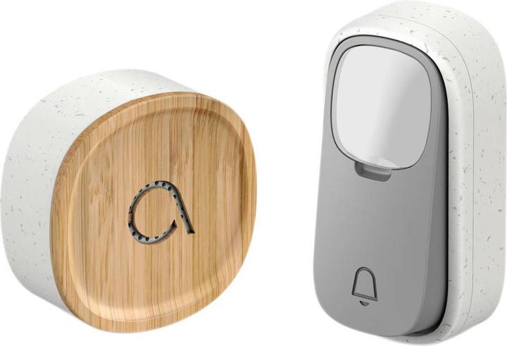 Avidsen 102502 Radio chime complete set, battery-free, with USB connection