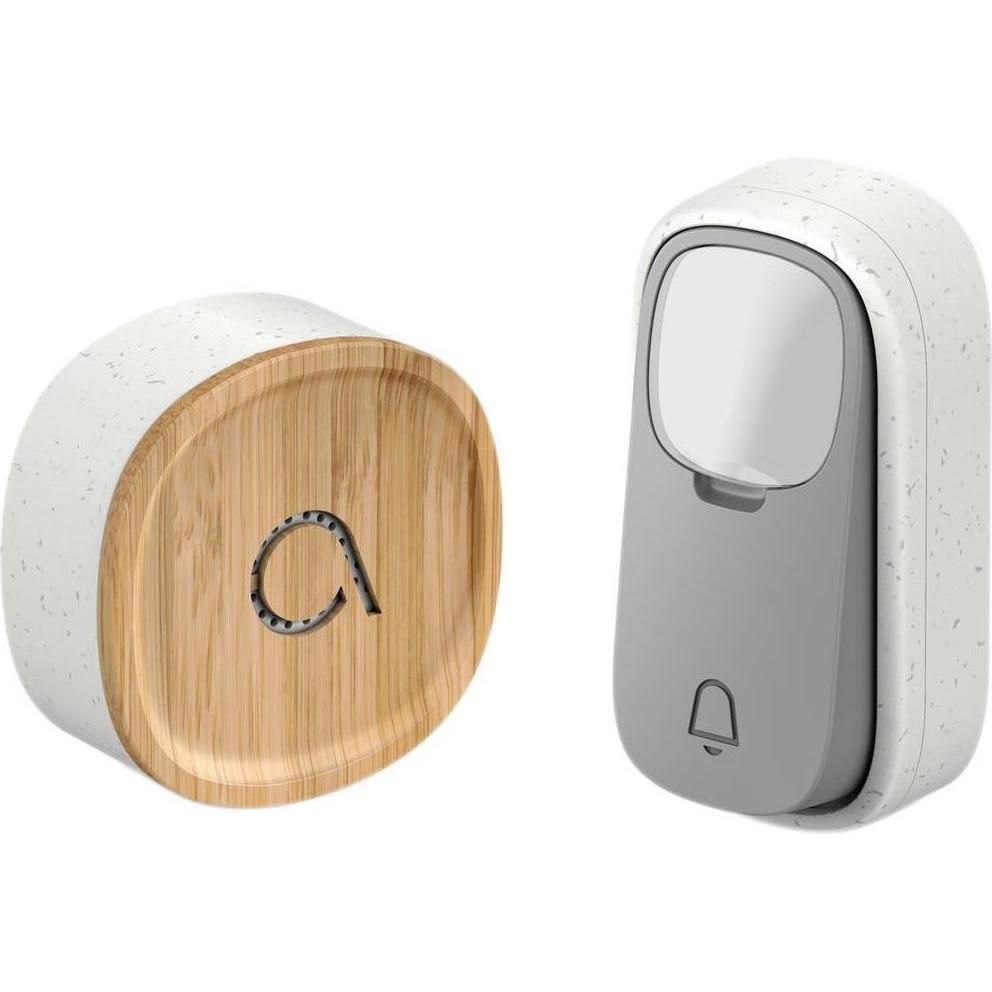 Avidsen, Klingel + Türsprechanlage, 102502 Funkgong Komplett-Set batterielos, mit USB-Anschluss