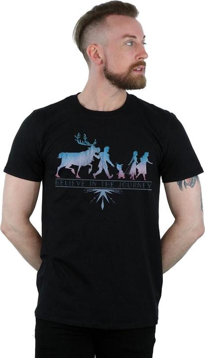 Produktbild Disney Frozen 2 Believe In The Journey Silhouette TShirt (M)