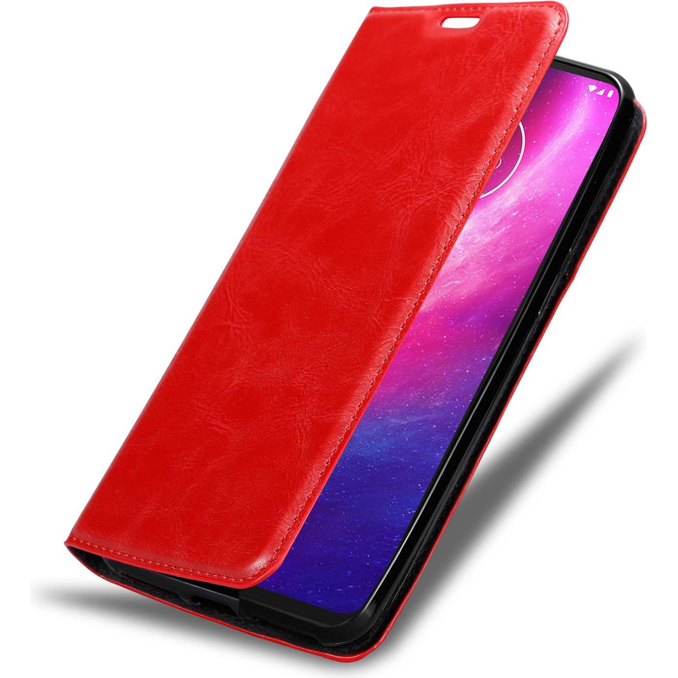 Thumbnail - Cadorabo Cover (Motorola One Hyper), Smartphone Hülle, Rot