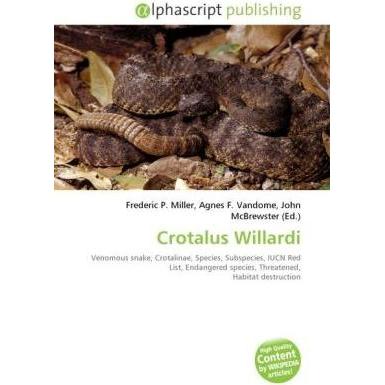 Crotalus Willardi, Fachbücher