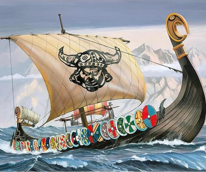 Actual product image Revell Model Set Viking Ship