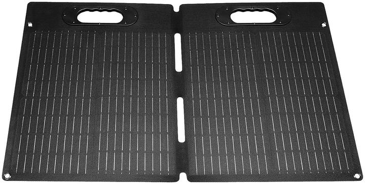 Revolt Pannello solare pieghevole, celle solari monocristalline, ETFE, 50 W, IP67 (50 W, 2.40 kg)