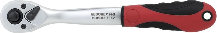 Actual product image Gedore Red red R50050009 2C reversible ratchet 3/8 cranked 206 mm Reverse swivel angle 10° (3/8")
