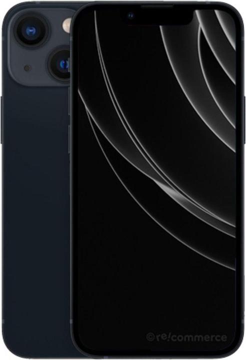 Re!commerce iPhone 13 (128 GB, Midnight, Schwarz, 6.10", 12 Mpx, SIM + eSIM, B / Sehr gut)