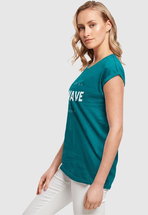 Actual product image Merchcode Ladies Summer - Life is a wave T-Shirt - 118923 (XL)