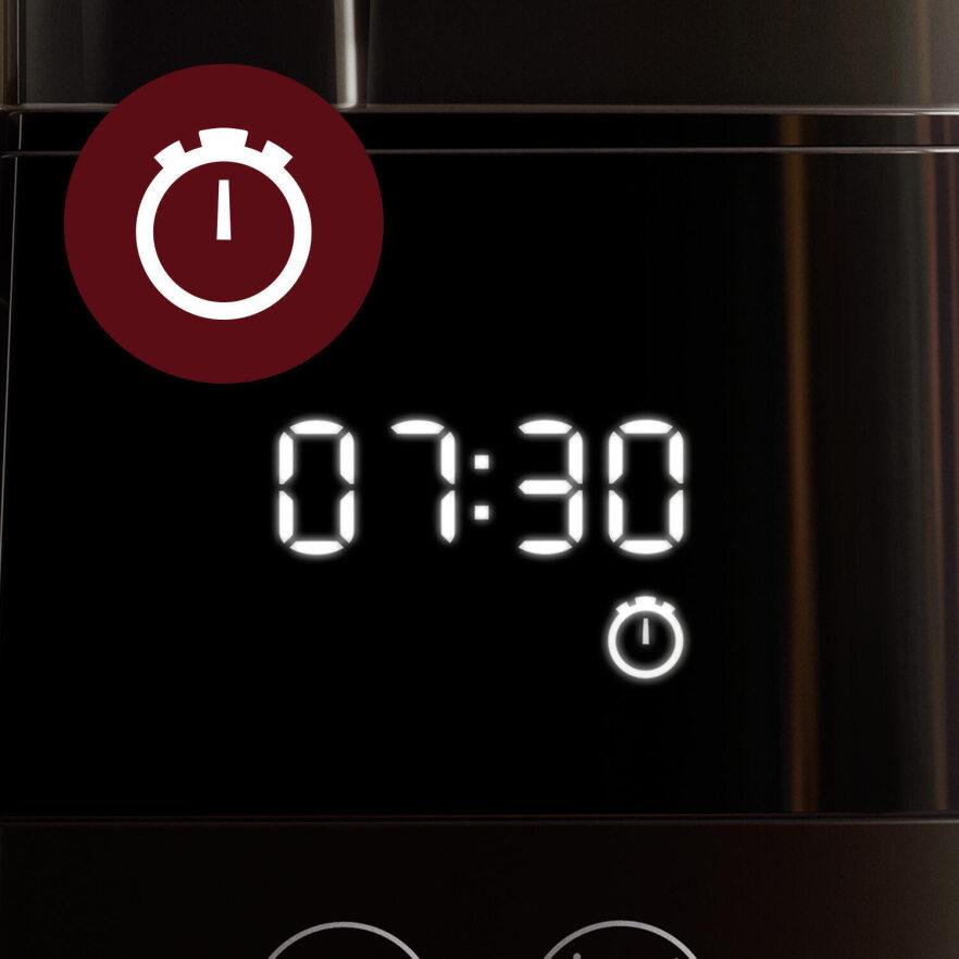 Thumbnail - Philips HD7888/01, Filterkaffeemaschine, Schwarz, Silber