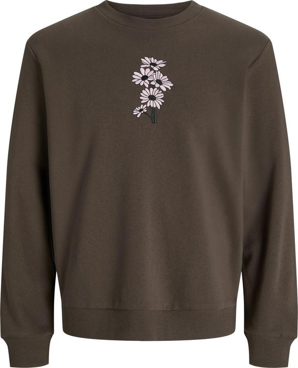 Produktbild Jack & Jones Jorbouquet Emb Sweat C.N Ft Styd Aw24 (XL)