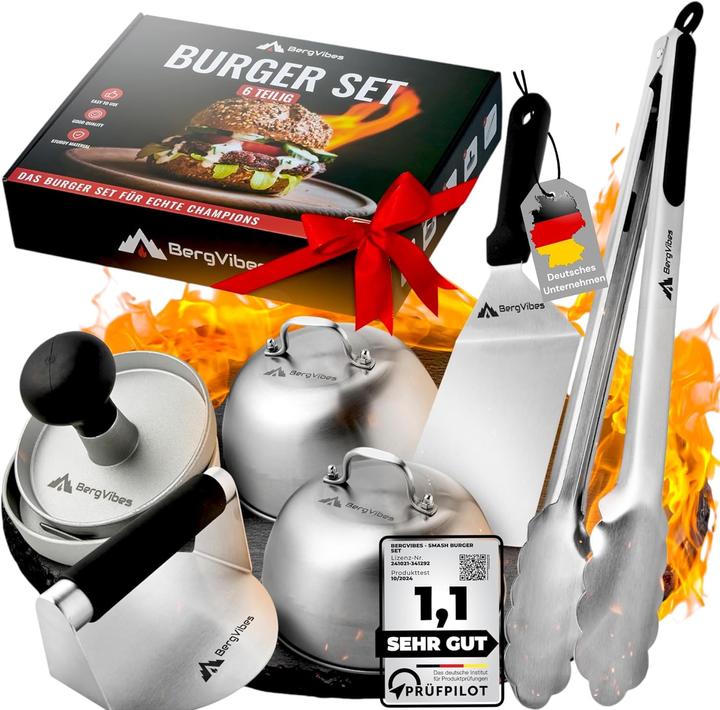 BergVibes Smash Burger Set 6 TLG.
