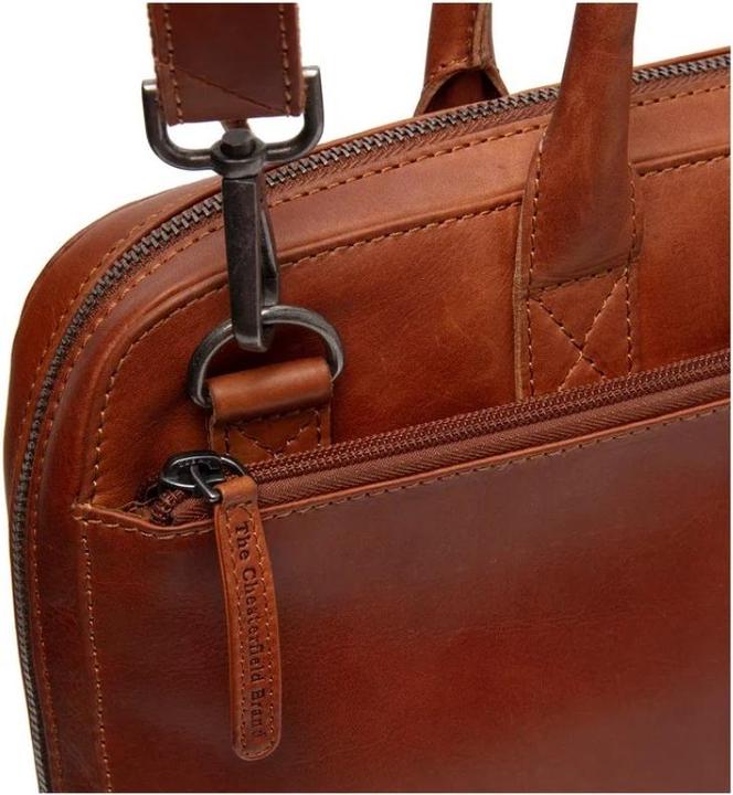 Produktbild The Chesterfield Brand Tilbury Laptoptasche Leder 37 cm (14.17", Universal)