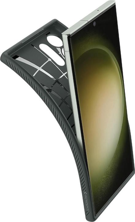 Productafbeelding Spigen Liquid Air hoesje voor S918B Samsung Galaxy S23 Ultra - afgrondgroen (Samsung Galaxy S23 Ultra)