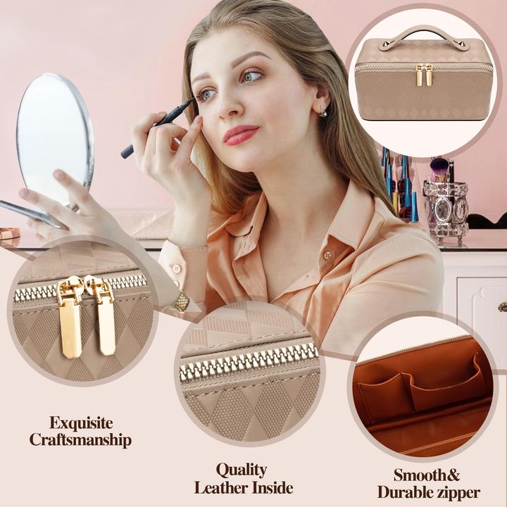 Produktbild Only-Bags.Store Kosmetiktasche Portable Travel Make-up Tasche mit grosser Kapazität wasserdicht zu organisieren