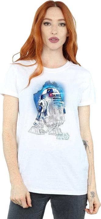Image du produit Star Wars - T-shirt THE LAST JEDI R2-D2 BRUSHED - Femme (M)