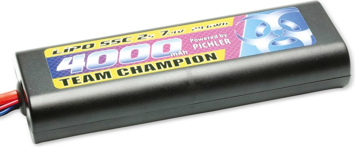 Pichler LiPo battery Team Champion 4000, 7.4V, 55C, T connector (7.40 V)