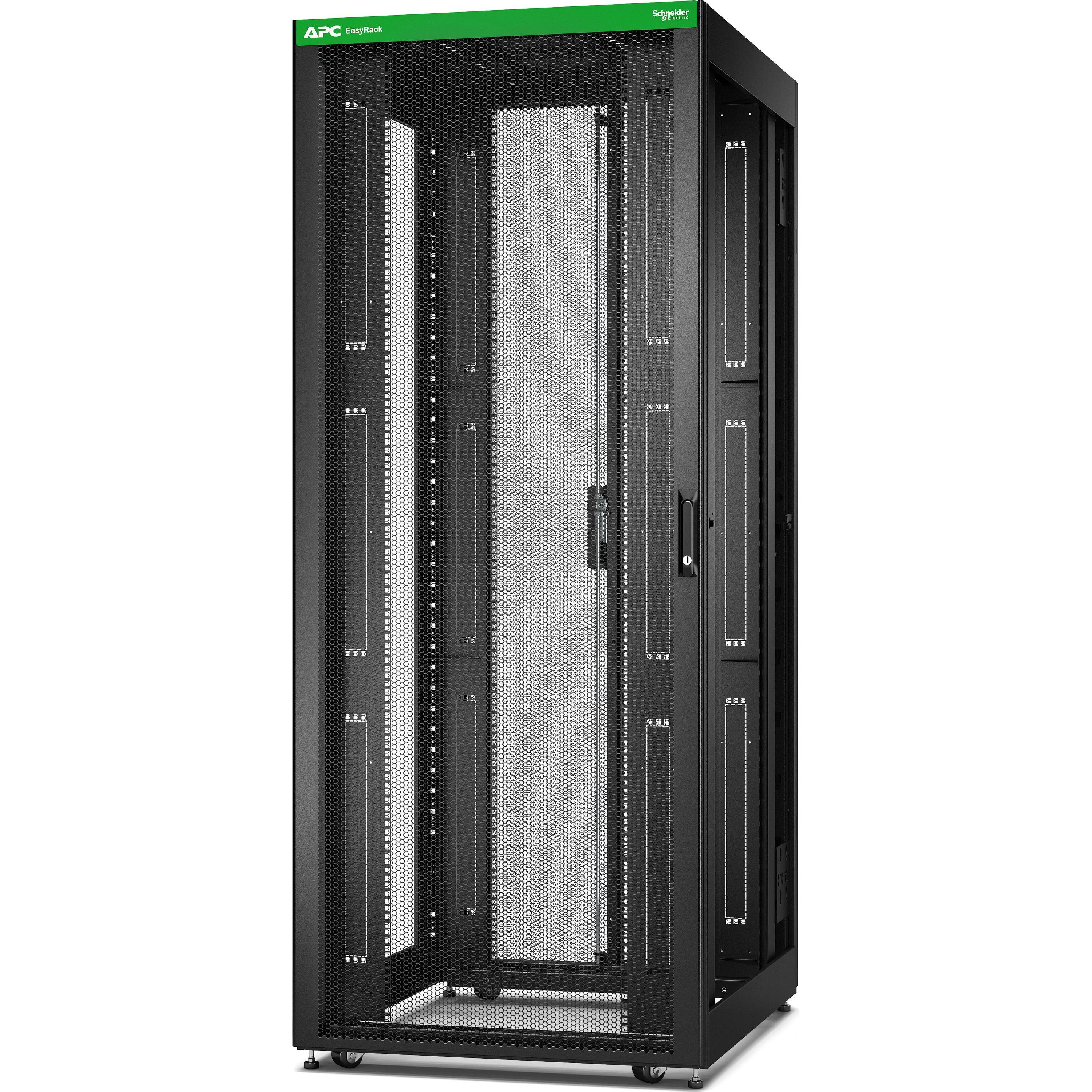 Thumbnail - APC Netzwerkschrank Easy Rack ER8200 42HE / Schwarz (42 HE, 19 Zoll Rack), Serverschrank, Schwarz