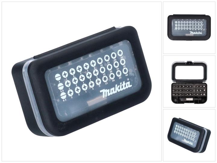 Produktbild Makita Bit Set 31 tlg. 1/4" Torx / Phillips / Schlitz / Pozidriv ( D-30667 ) (Innensechsrund TX, Kreuz Phillips PH, Kreuz Pozidriv PZ, Schraubschlitz)