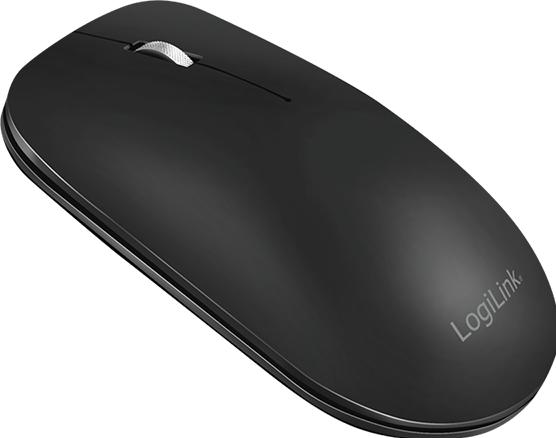 Actual product image LogiLink Kabellose Maus, 2,4 GHz, USB-A-Dongle, schwarz (Wireless)