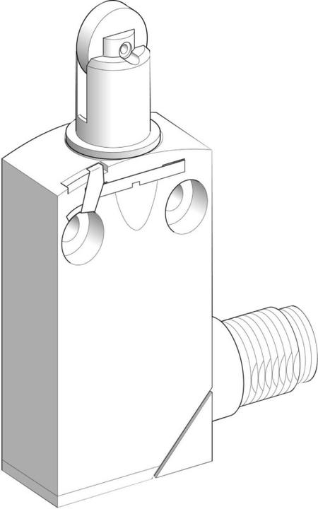 Produktbild TE Sensors Endschalter XCMD2102C12 (M12)