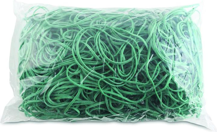 Office Products Rubber bands, diameter 80mm, 1, 5x3mm, 1000g, green