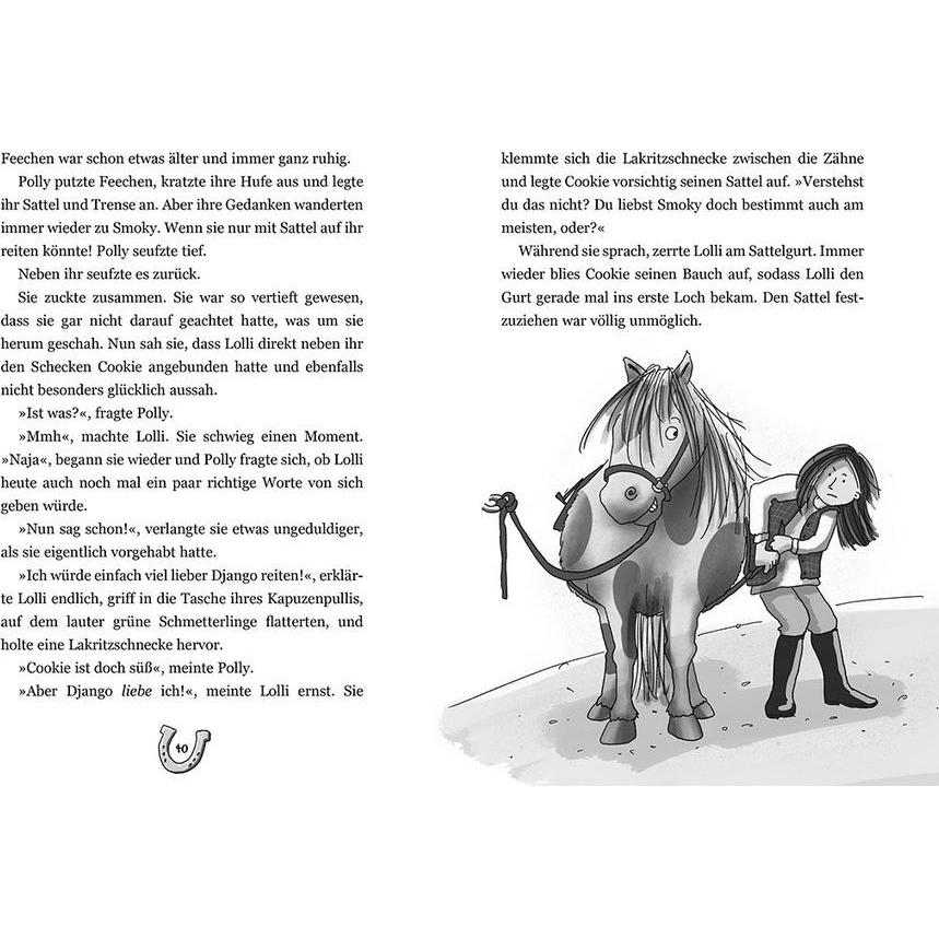 Thumbnail - Die Hufeisen-Ranch - Ponyglück mit Hindernissen, Kinderbücher von Anne Scheller