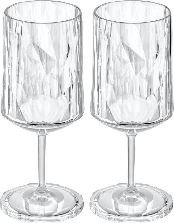 Koziol Red wine glass Superglass (30 cl, 2 Glasses, Red wine glasses)
