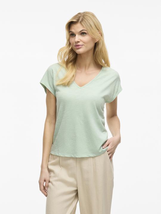 Immagine prodotto Vila Flügelärmel Top mit V-Ausschnitt (XL)