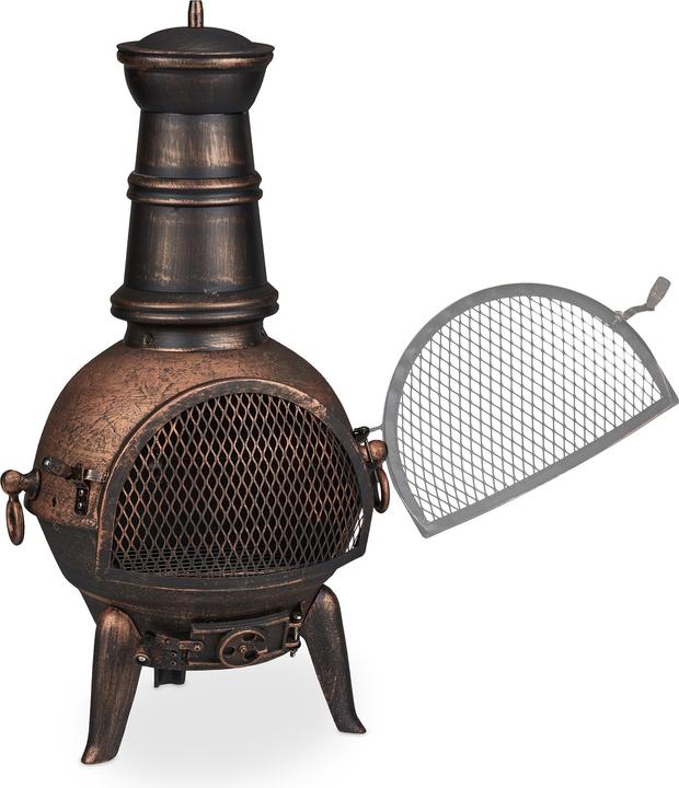 Actual product image Relaxdays Patio stove